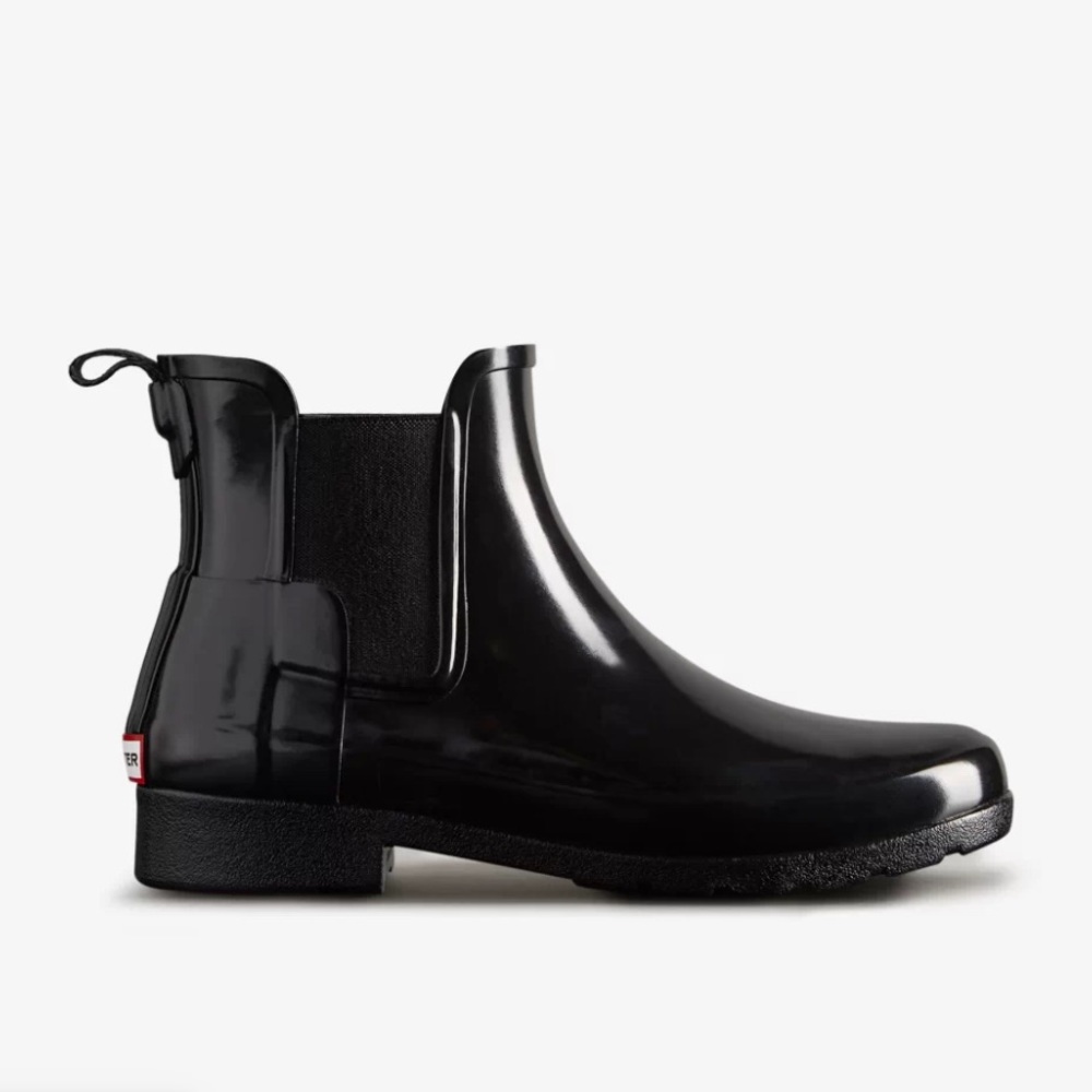 Hunter Refined Gloss Slim Fit Chelsea Boot